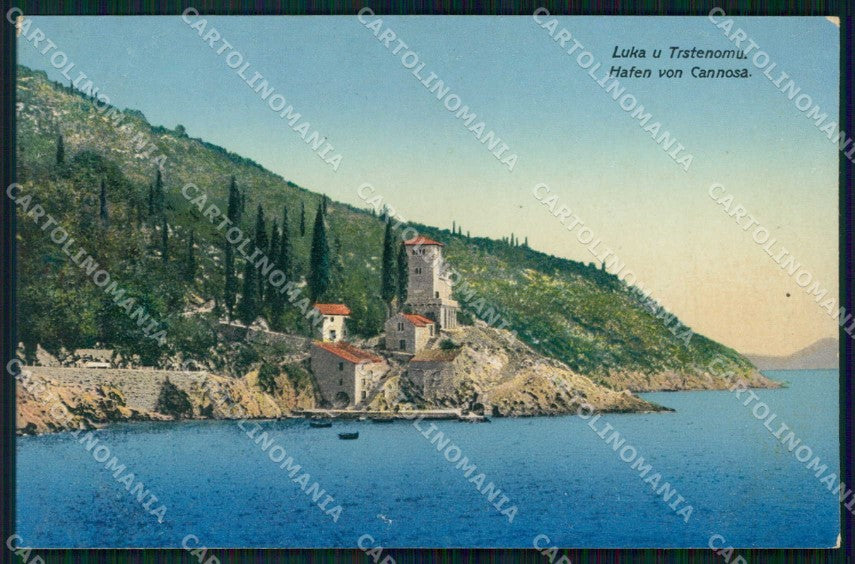 Croazia Croatia Cannosa Trsteno Porto cartolina RT7063 – fronte