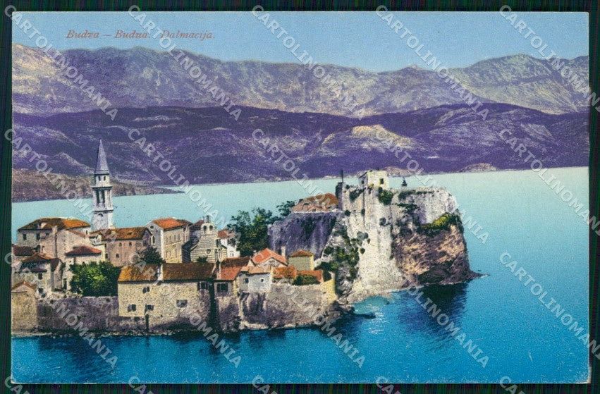 Montenegro Crna Gora Budua Budva cartolina RT7072 – fronte