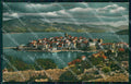 Croazia Croatia Curzola Korcula Veduta Generale cartolina RT7079 – fronte