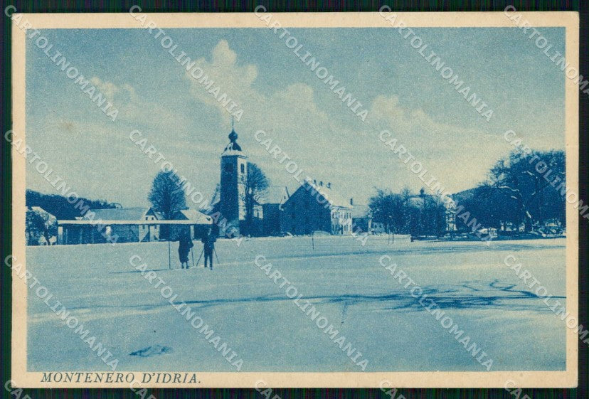Slovenia Slovenija Montenero d'Idria Crni Vrh Sci cartolina RT7091 – fronte