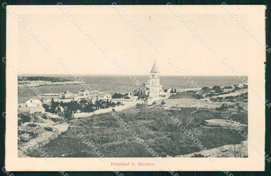 Croazia Croatia Lussinpiccolo Mali Losinj Cimitero San Martino cartolina RT7128 – fronte