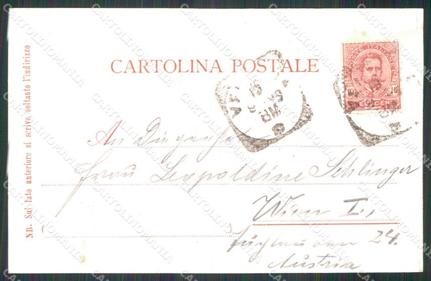 Venezia Città Saluti da Canal Grande Chiaro di Luna cartolina RT7163 – retro