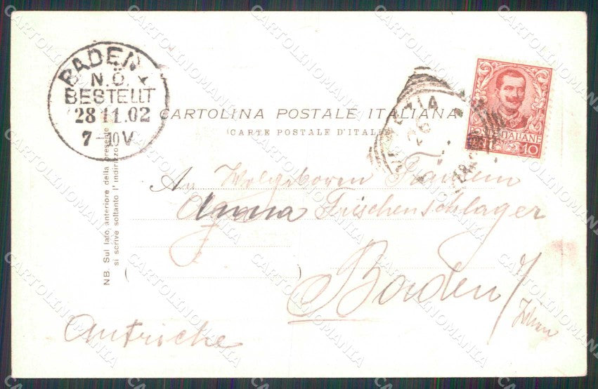 Venezia Città Calle di Carampane Gobbato 414 cartolina RT7164 – retro