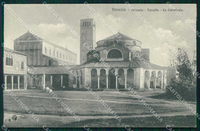 Venezia Torcello Estuario Cattedrale Brunner 7659 cartolina RT7187 – fronte