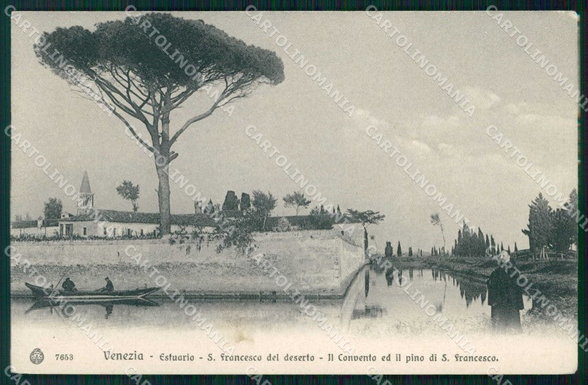 Venezia Città Estuario San Francesco del Deserto Brunner 7653 cartolina RT7194 – fronte