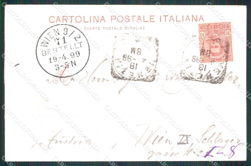 Venezia Città Bacino San Marco Gondole Barche Modiano 408 cartolina RT7234 – retro