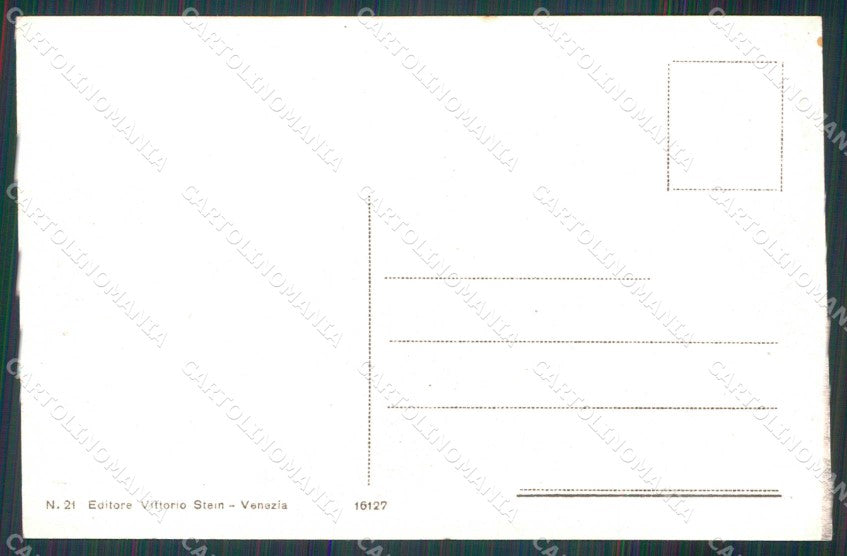 Venezia Città Murano Rio dei Vetrai Stein 16127 cartolina RT7240 – retro