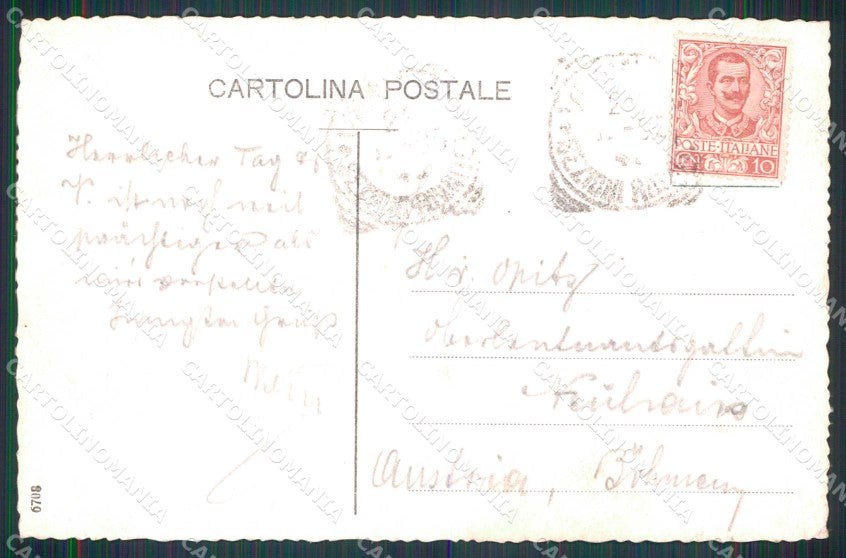 Venezia Città Canal della Guerra Gondola cartolina RT7249 – retro