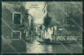 Venezia Città Rio San Stin Barche cartolina RT7250 – fronte
