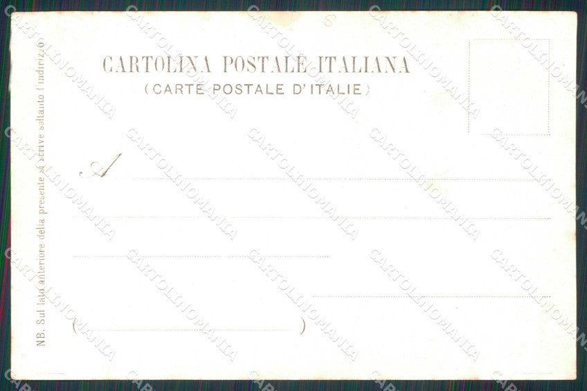 Venezia Città Canal Grande Palazzo Rezzonico Gondole cartolina RT7253 – retro