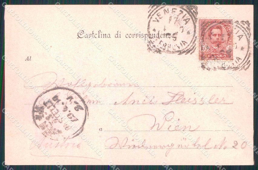 Venezia Città Saluto da cartolina RT7254 – retro