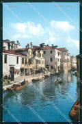 Venezia Città Rio della Sensa Barche cartolina RT7267 – fronte