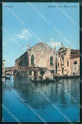 Venezia Città Abbazia della Misericordia Barche cartolina RT7271 – fronte