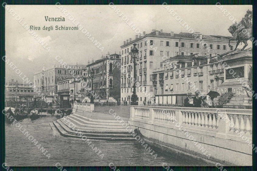 Venezia Città Riva degli Schiavoni Modiano 9807 cartolina RT7294 – fronte