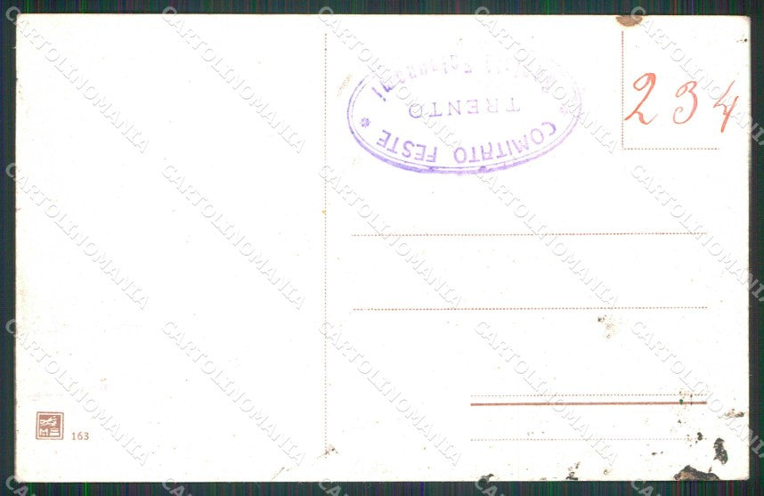 Venezia Città Traghetto Santa Maria del Giglio Gondole cartolina RT7322 – retro