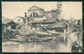 Venezia Città Squero San Trovaso Barche cartolina RT7340 – fronte