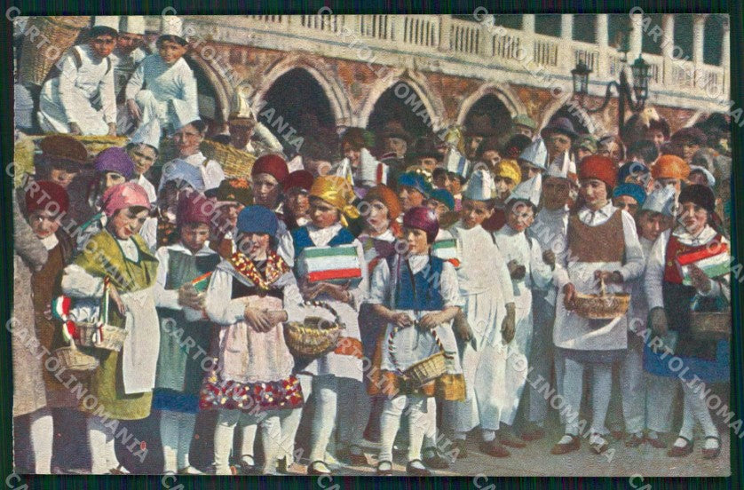 Venezia Città Piazza San Marco Celebrazione del Pane cartolina RT7349 – fronte