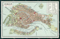 Venezia Città Mappa Geografica cartolina RT7360 – fronte