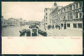 Venezia Città Stazione Canal Grande Hotel Germania cartolina RT7365 – fronte