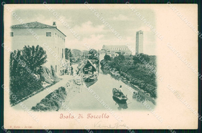 Venezia Torcello Isola di Barche cartolina RT7376 – fronte