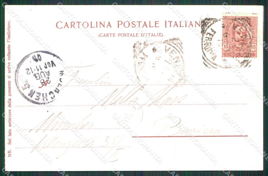 Venezia Città Piazza San Marco dal Mare Trenkler 18186 cartolina RT7397 – retro