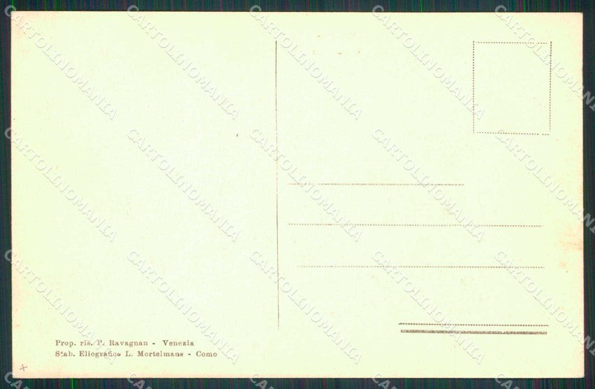 Venezia Città Rio San Stin Barca cartolina RT7424 – retro