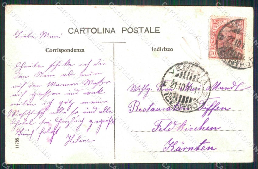 Venezia Città Saluti da Piazza San Marco Gondole cartolina RT7427 – retro