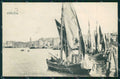 Venezia Città Molo Barche PIEGHINA cartolina RT7441 – fronte
