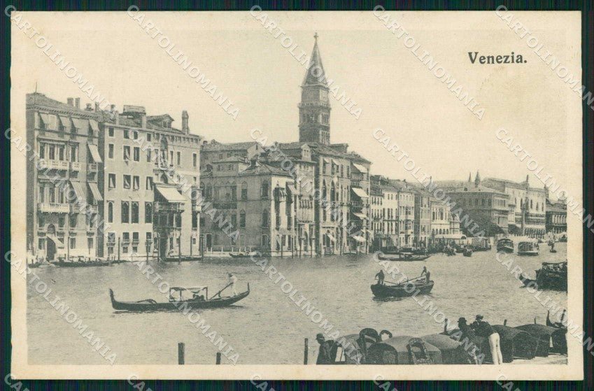 Venezia Città Veduta Generale Barche cartolina RT7465 – fronte