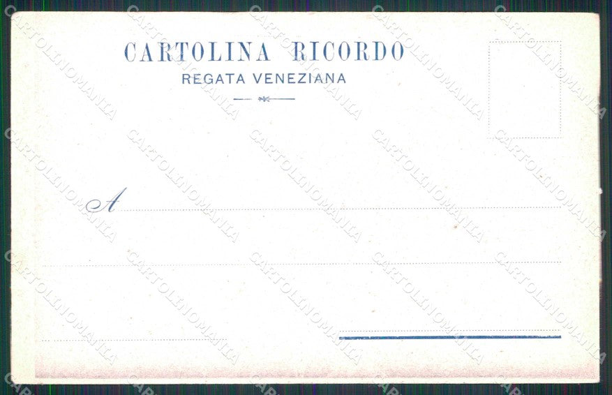 Venezia Città Canal Grande Ponte di Rialto Barche cartolina RT7493 – retro