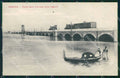 Venezia Città Ponte Ferrovia sulla Laguna Treno Gondola cartolina RT7501 – fronte