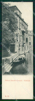 Venezia Città Palazzo Sanudo Vanaxel Mini cartolina RT7515 – fronte