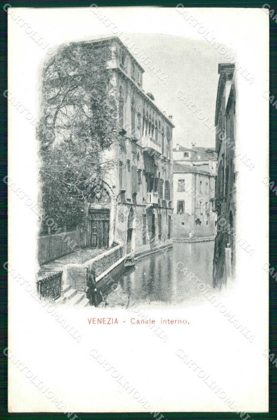 Venezia Città Canale Interno cartolina RT7535 – fronte
