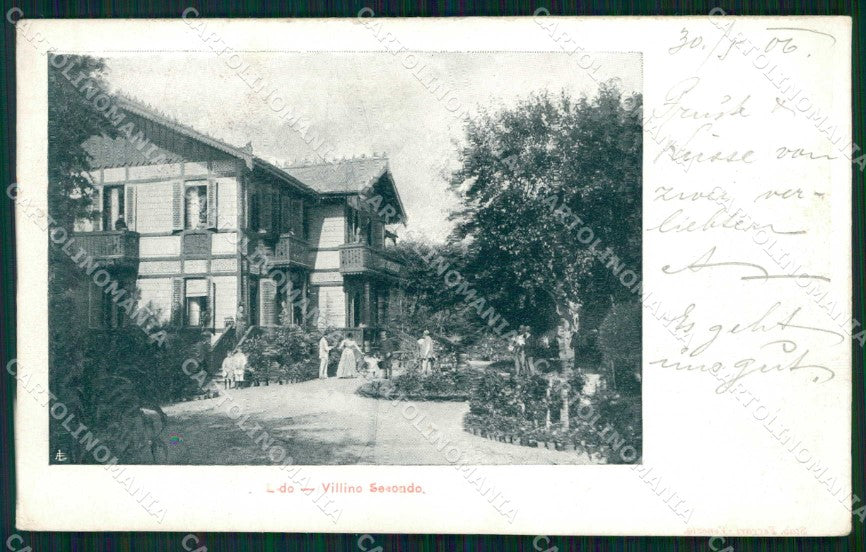 Venezia Città Lido di Villino Secondo cartolina RT7536 – fronte