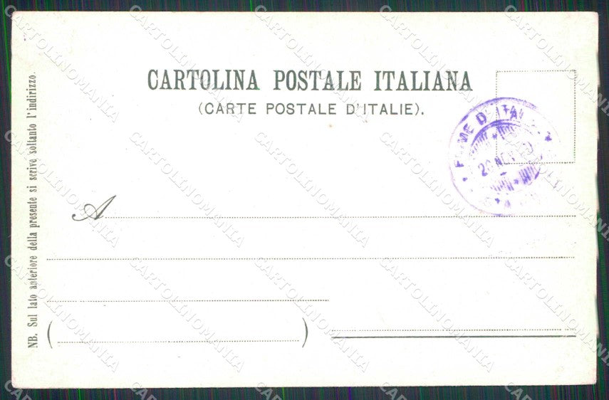 Venezia Città Ricordo di Palazzo Ducale Canal Grande Gondola cartolina RT7541 – retro