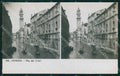 Venezia Città Rio dei Greci Barche Stereoview Foto cartolina RT7602 – fronte