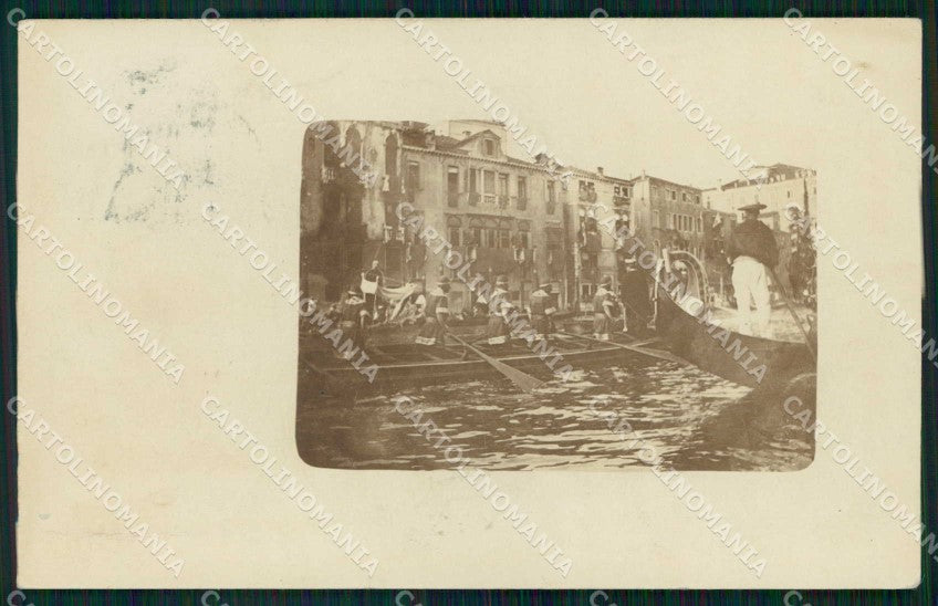 Venezia Città Canal Grande in Festa Barche Foto cartolina RT7605 – fronte