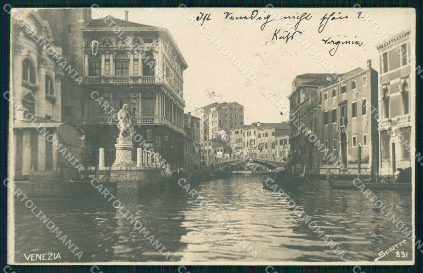 Venezia Città Veduta Generale Canale Barca Sciutto 831 Foto cartolina RT7611 – fronte