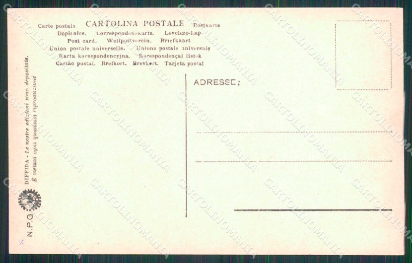 Venezia Città Approdo Riva degli Schiavoni NPG Foto cartolina RT7622 – retro