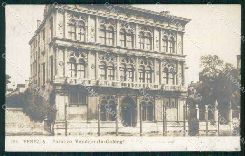 Venezia Città Palazzo Vendramin Calergi NPG Foto cartolina RT7642 – fronte