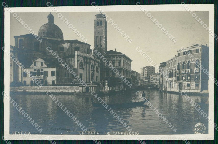 Venezia Città Entrata Rio Canal Regio Generini 617 Foto cartolina RT7643 – fronte
