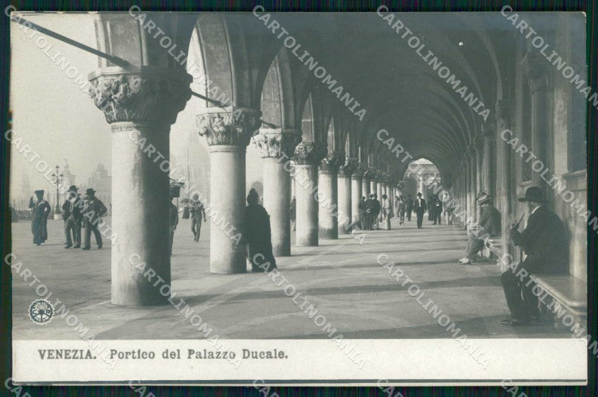 Venezia Città Portico Palazzo Ducale NPG Foto cartolina RT7645 – fronte