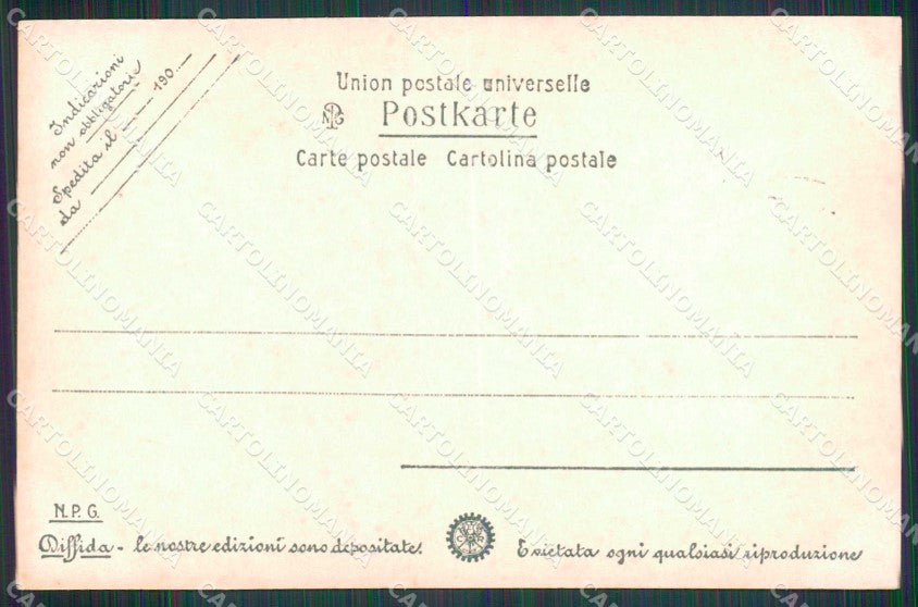 Venezia Città Portico Palazzo Ducale NPG Foto cartolina RT7645 – retro