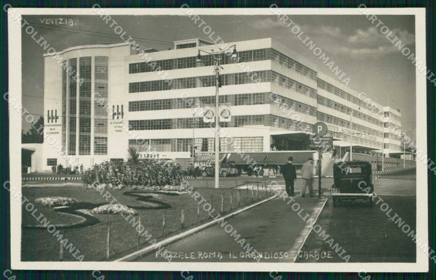 Venezia Città Piazzale Roma Grandioso Garage Fascismo Foto cartolina RT7646 – fronte