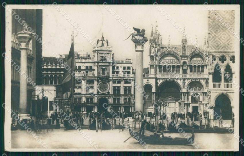 Venezia Città Piazzetta San Marco dalla Laguna Foto cartolina RT7647 – fronte