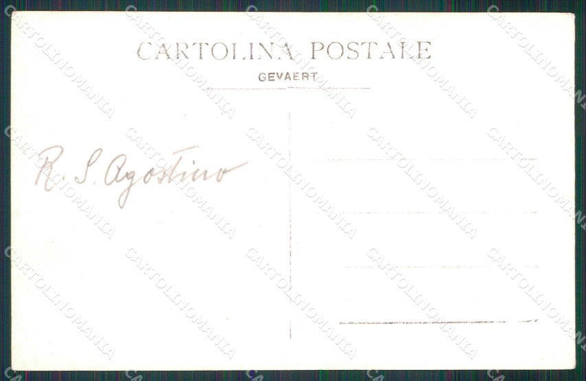 Venezia Città Rio Sant'Agostino Barche Foto cartolina RT7652 – retro