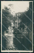 Venezia Città Canale Interno Barca Foto cartolina RT7657 – fronte