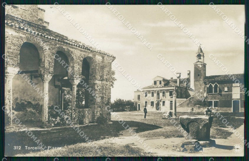Venezia Torcello Piazza NPG Foto cartolina RT7670 – fronte