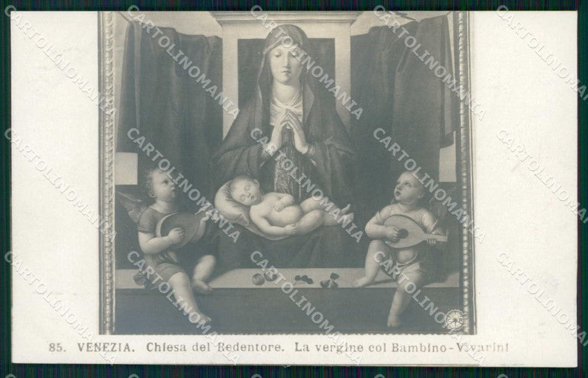 Venezia Città Chiesa del Redentore Vivarini NPG Foto cartolina RT7689 – fronte