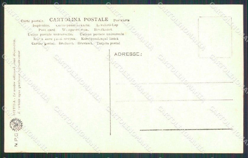 Venezia Città Deposizione Tintoretto NPG Foto cartolina RT7690 – retro